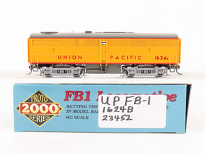 HO Scale Proto 2000 23452 UP Union Pacific FB1 Diesel Locomotive #1624 BAD GEARS