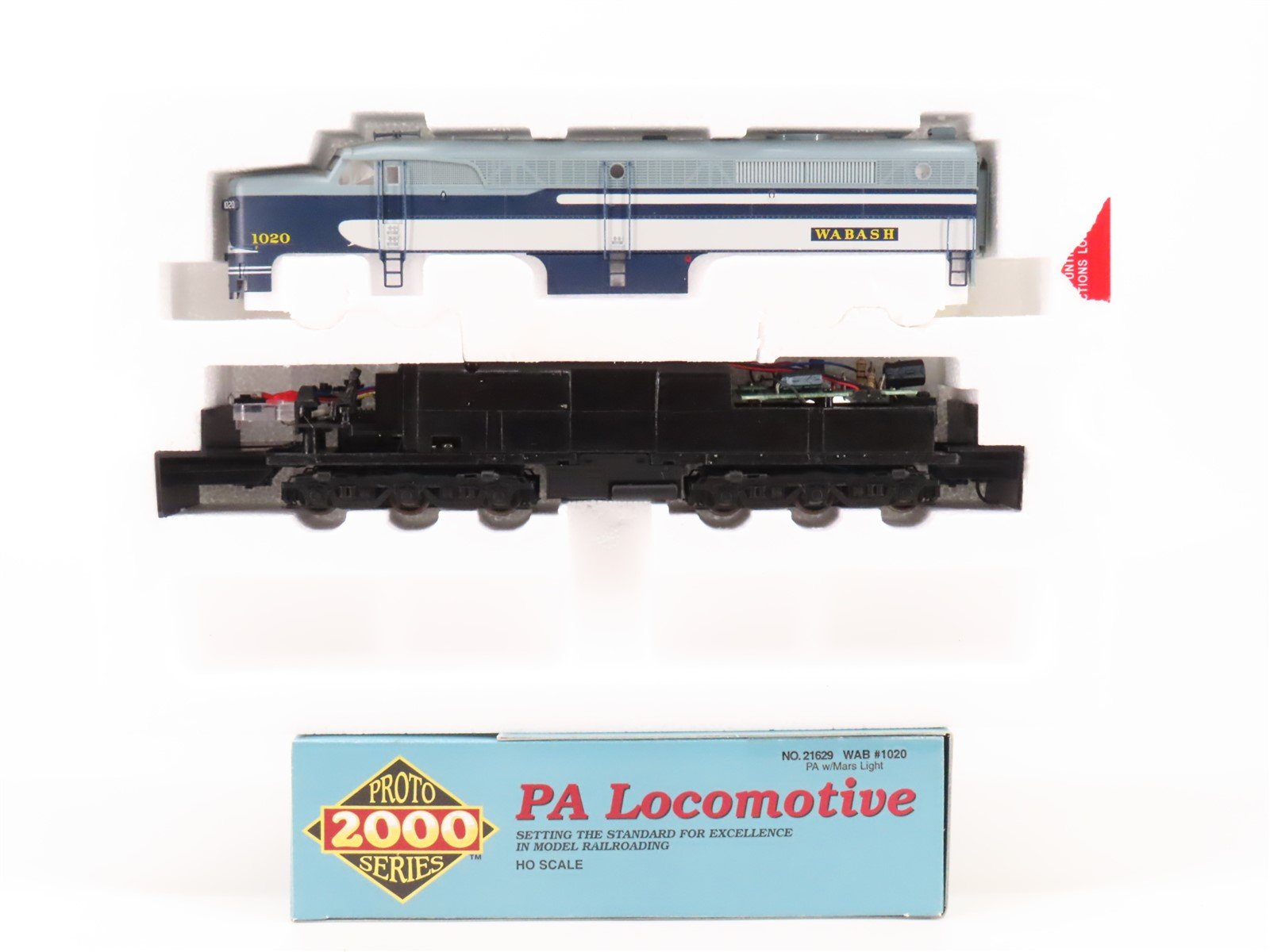 HO Scale Proto 2000 21629 WAB Wabash PA Diesel Locomotive #1020 - DCC Ready