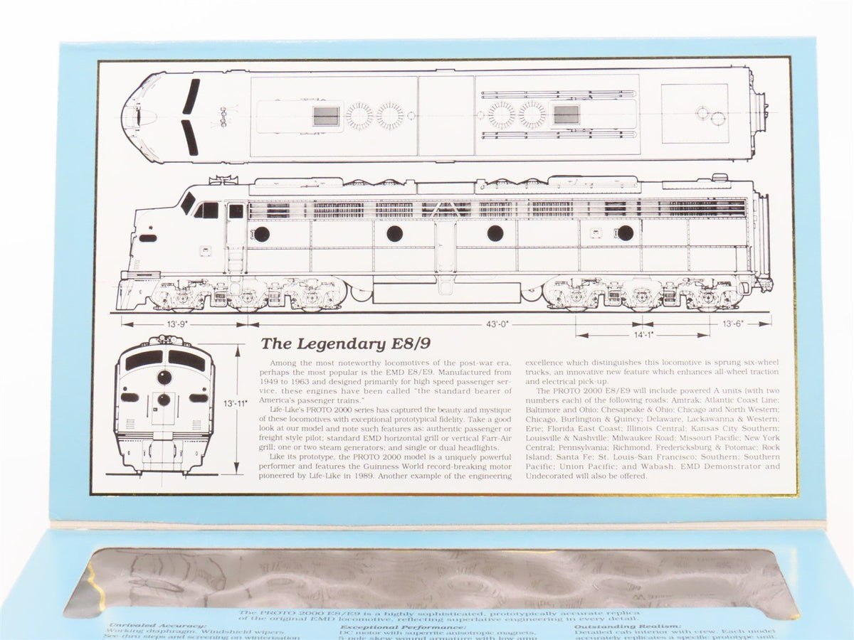 HO Scale Proto 2000 8708 SLSF Frisco E8/9A Diesel Locomotive #2016