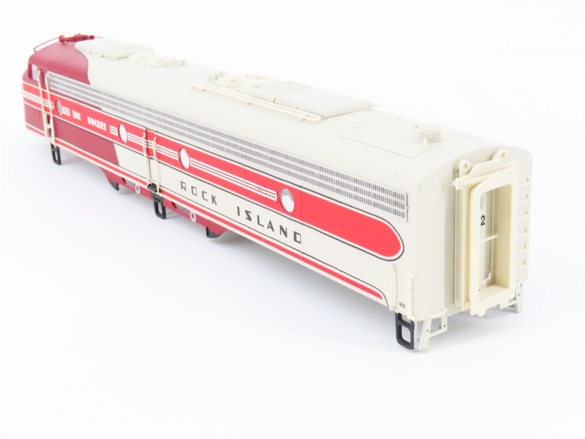 HO Scale Proto 2000 8714 RI Rock Island &quot;The Rocket E8/9A Diesel Locomotive #652