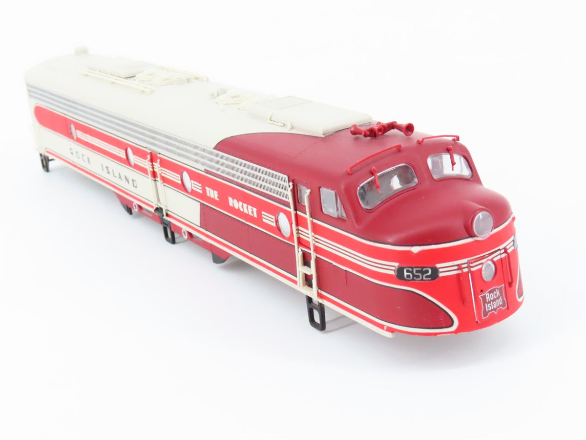 HO Scale Proto 2000 8714 RI Rock Island &quot;The Rocket E8/9A Diesel Locomotive #652