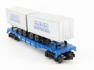 O Gauge 3-Rail Lionel 6-16307 NKP Nickel Plate Road Flat Car #16307 w/ Trailers