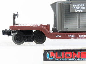 O Gauge 3-Rail Lionel 6-16341 NYC New York Central Transformer Flat Car #16341