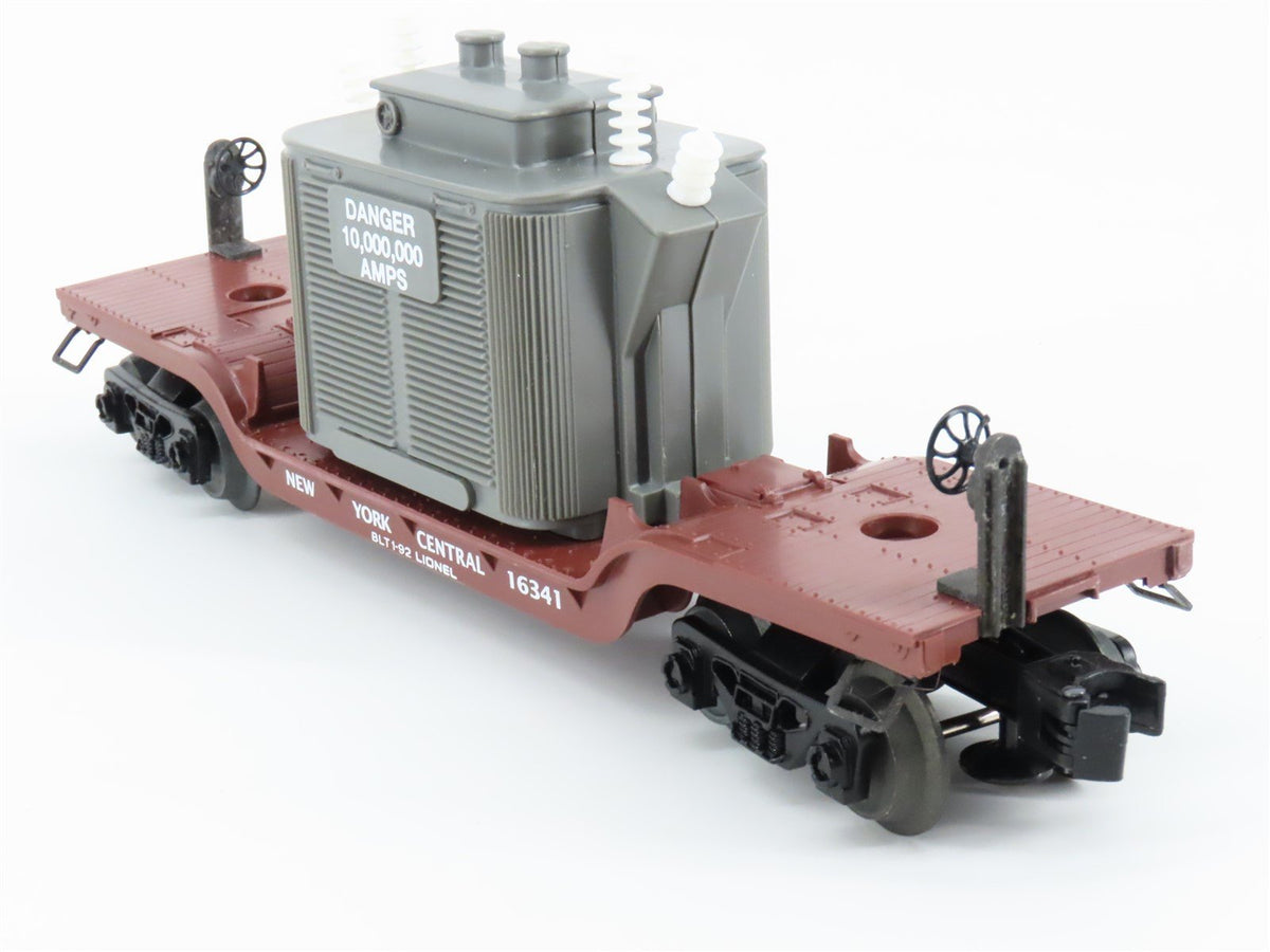 O Gauge 3-Rail Lionel 6-16341 NYC New York Central Transformer Flat Car #16341