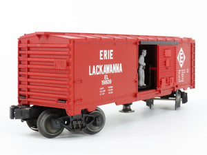 O Gauge 3-Rail Lionel 6-19809 EL Erie Lackawanna Operating Box Car #19809