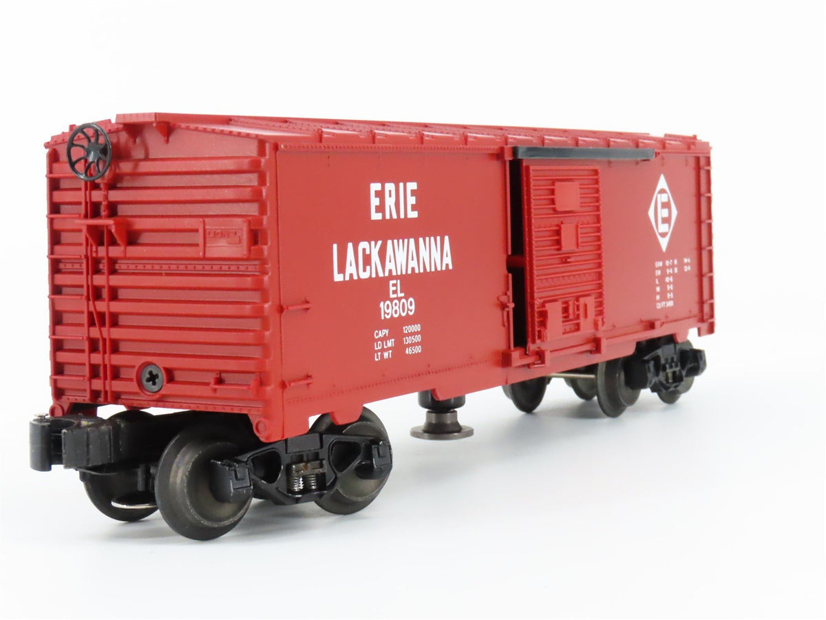 O Gauge 3-Rail Lionel 6-19809 EL Erie Lackawanna Operating Box Car #19809