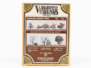 HO 1/87 Scale Woodland Scenics Kit TK17 Shag Bark Trees Scenery