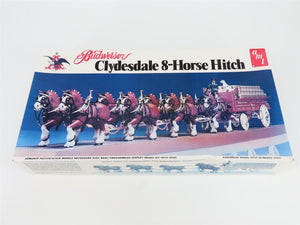 1:20 Scale AMT Kit #7702 Budweiser Clydesdale 8-Horse Hitch