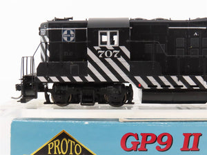 HO Scale Proto 2000 23614 ATSF Santa Fe GP9 Diesel Loco #707 wDCC BAD GEARS