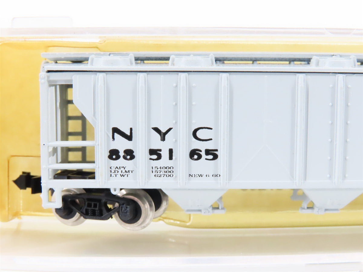 N Scale Atlas 3728 NYC New York Central 3-Bay Covered Hopper #885165