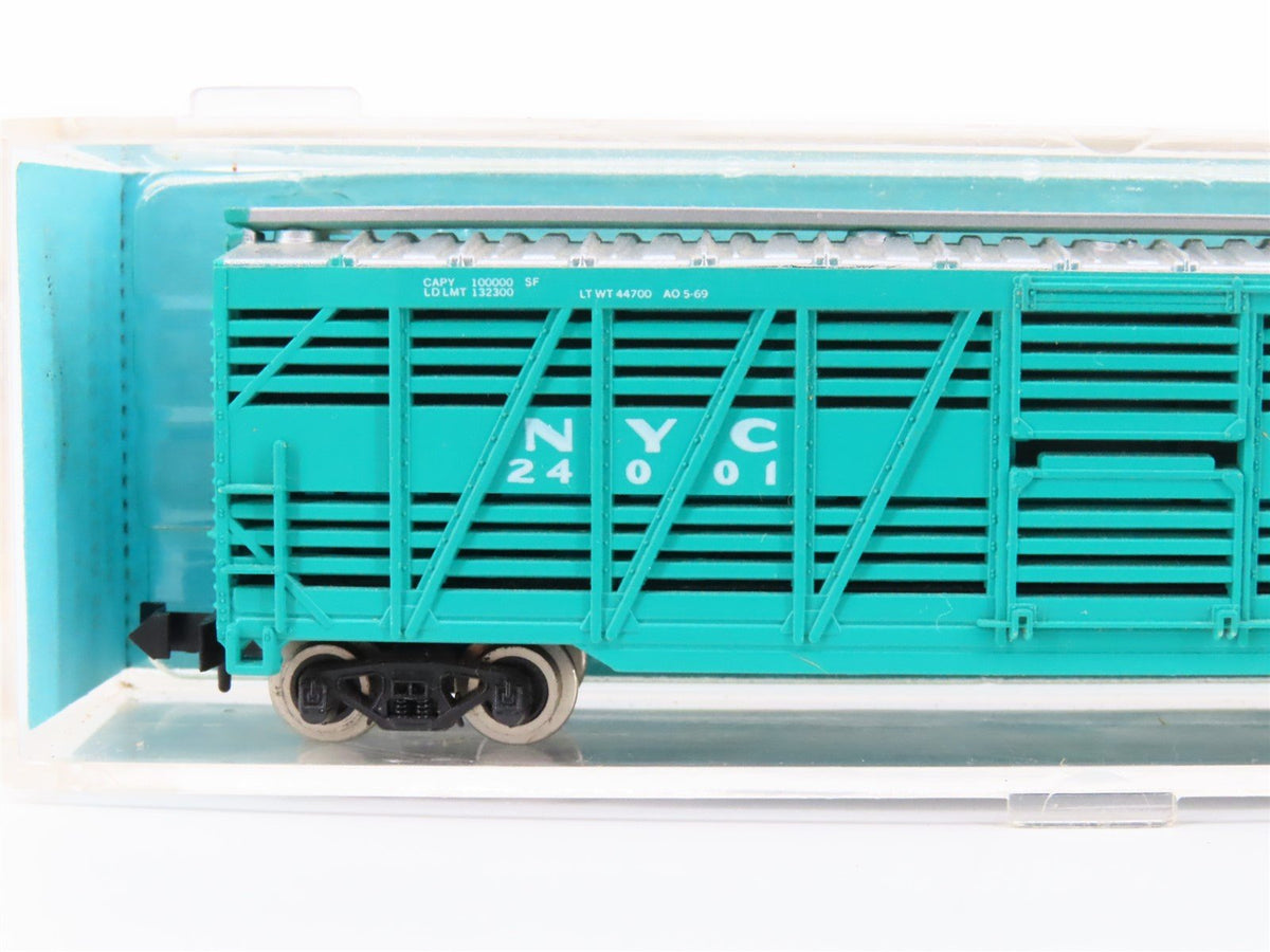 N Scale Atlas 3548 NYC New York Central 50&#39; Stock Car #24001