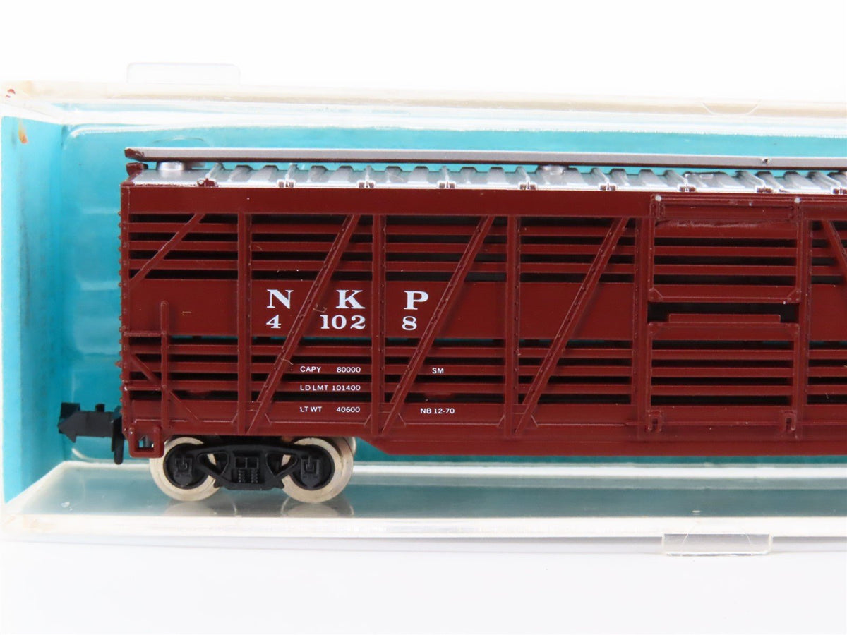 N Scale Atlas 3547 NKP Nickel Plate Road 50&#39; Stock Car #41028