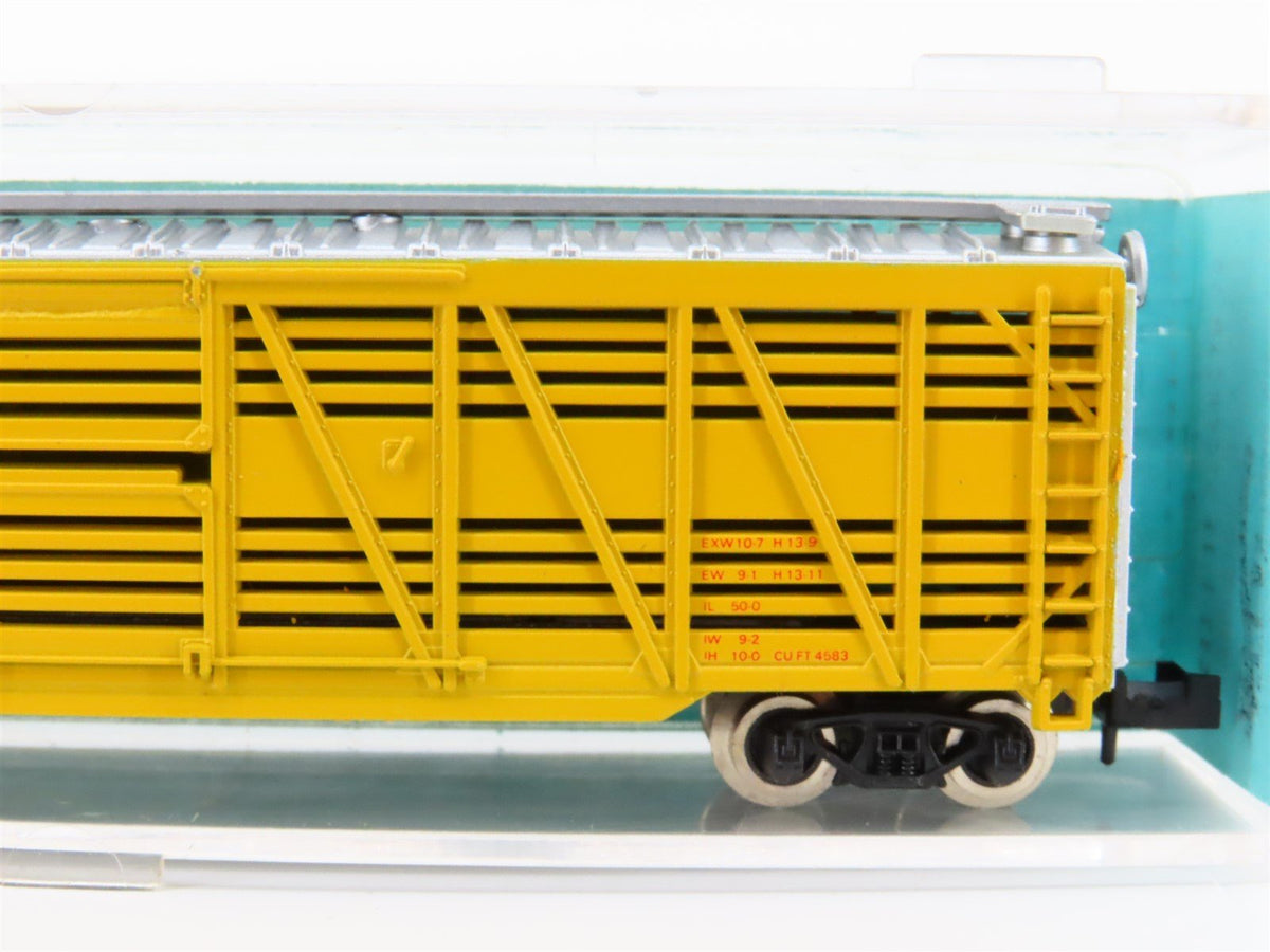 N Scale Atlas 3543 UP Union Pacific 50&#39; Stock Car #40356