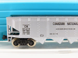 N Scale Atlas 2423 CN Canadian National 4-Bay Open Hopper #97274