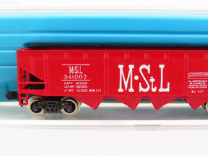 N Scale Atlas 2422 M&StL Minneapolis & St. Louis 4-Bay Open Hopper #541002