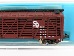 N Scale Atlas 2416 C&O Chesapeake & Ohio 40' Stock Car #95248