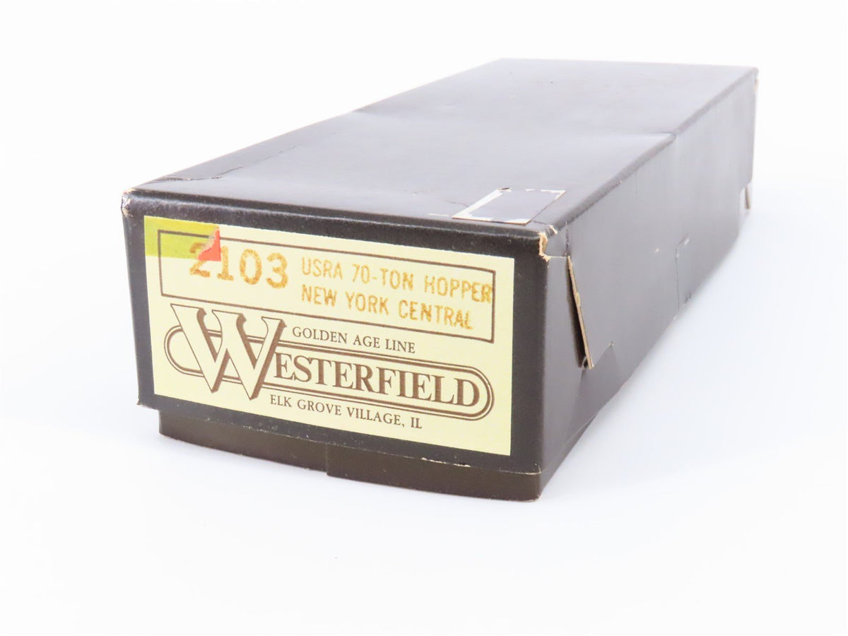 HO Scale Westerfield Resin Kit #2103 Undecorated NYC USRA 3-Bay Open Hopper