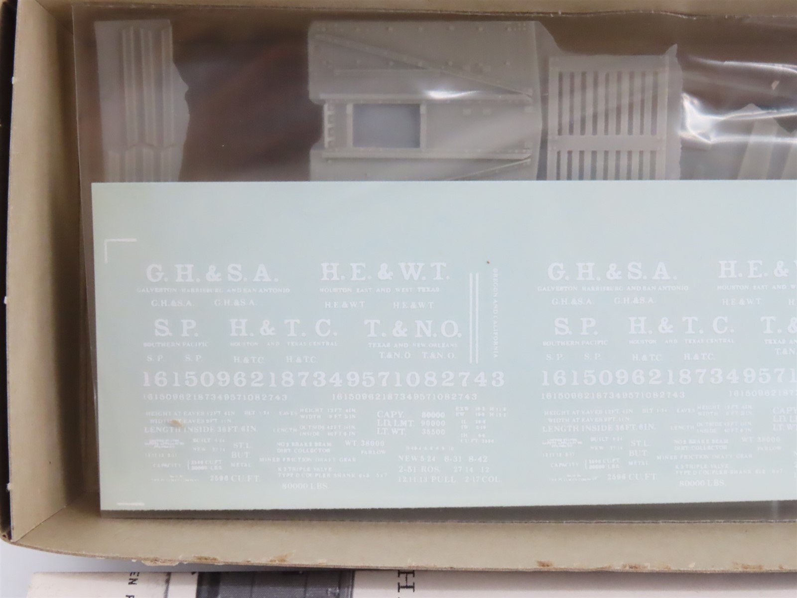 HO Scale Westerfield Resin Kit #5201 Undecorated SP S-40-4 Stock Car