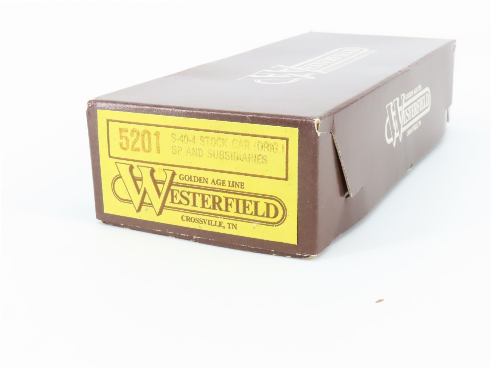 HO Scale Westerfield Resin Kit #5201 Undecorated SP S-40-4 Stock Car