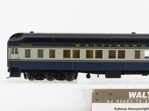 HO Walthers Heavyweights 932-10060 B&O Baltimore & Ohio 8-1-2 Sleeper Passenger