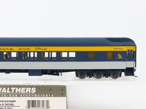 HO Walthers Heavyweights 932-10018 C&O Chesapeake & Ohio 12-1 Sleeper Passenger