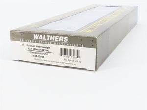 HO Walthers Heavyweights 932-10018 C&O Chesapeake & Ohio 12-1 Sleeper Passenger