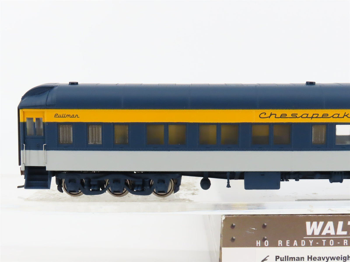 HO Scale Walthers #932-10068 C&amp;O Chesapeake &amp; Ohio HW 8-1-2 Sleeper Passenger