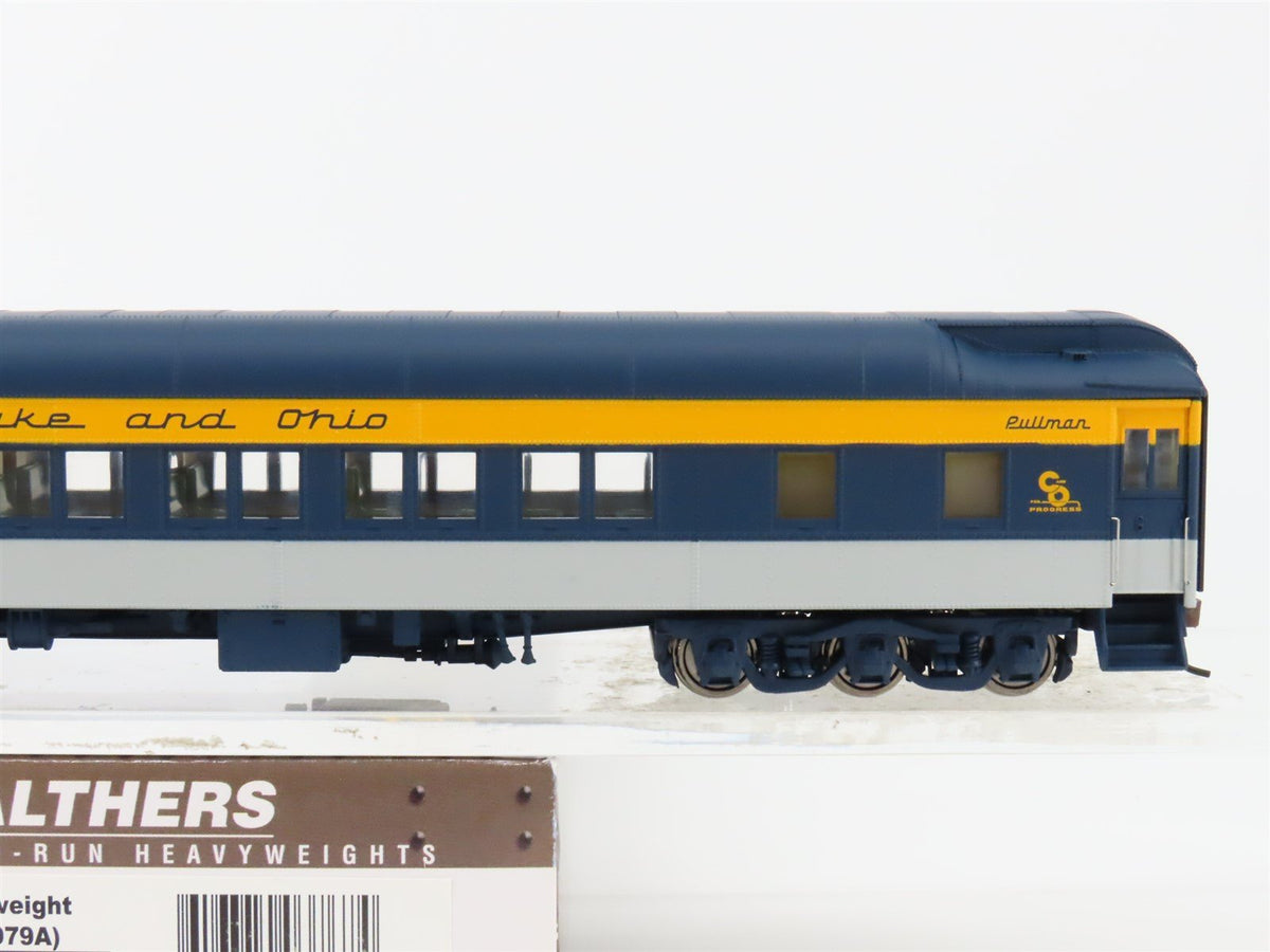 HO Scale Walthers #932-10068 C&amp;O Chesapeake &amp; Ohio HW 8-1-2 Sleeper Passenger