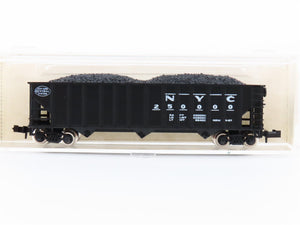 N Scale Atlas 3279 NYC New York Central 3-Bay Open Hopper #250000 w/ Load