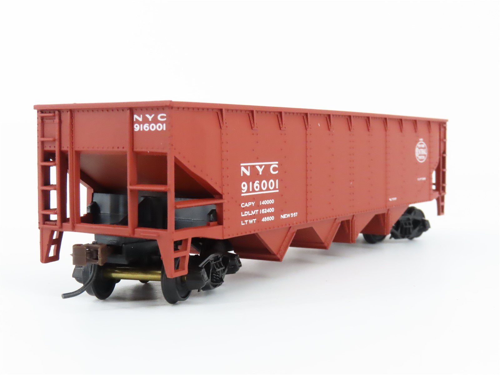 HO Walthers Trainline #931-654 NYC New York Central 4-Bay Open Hopper #916001