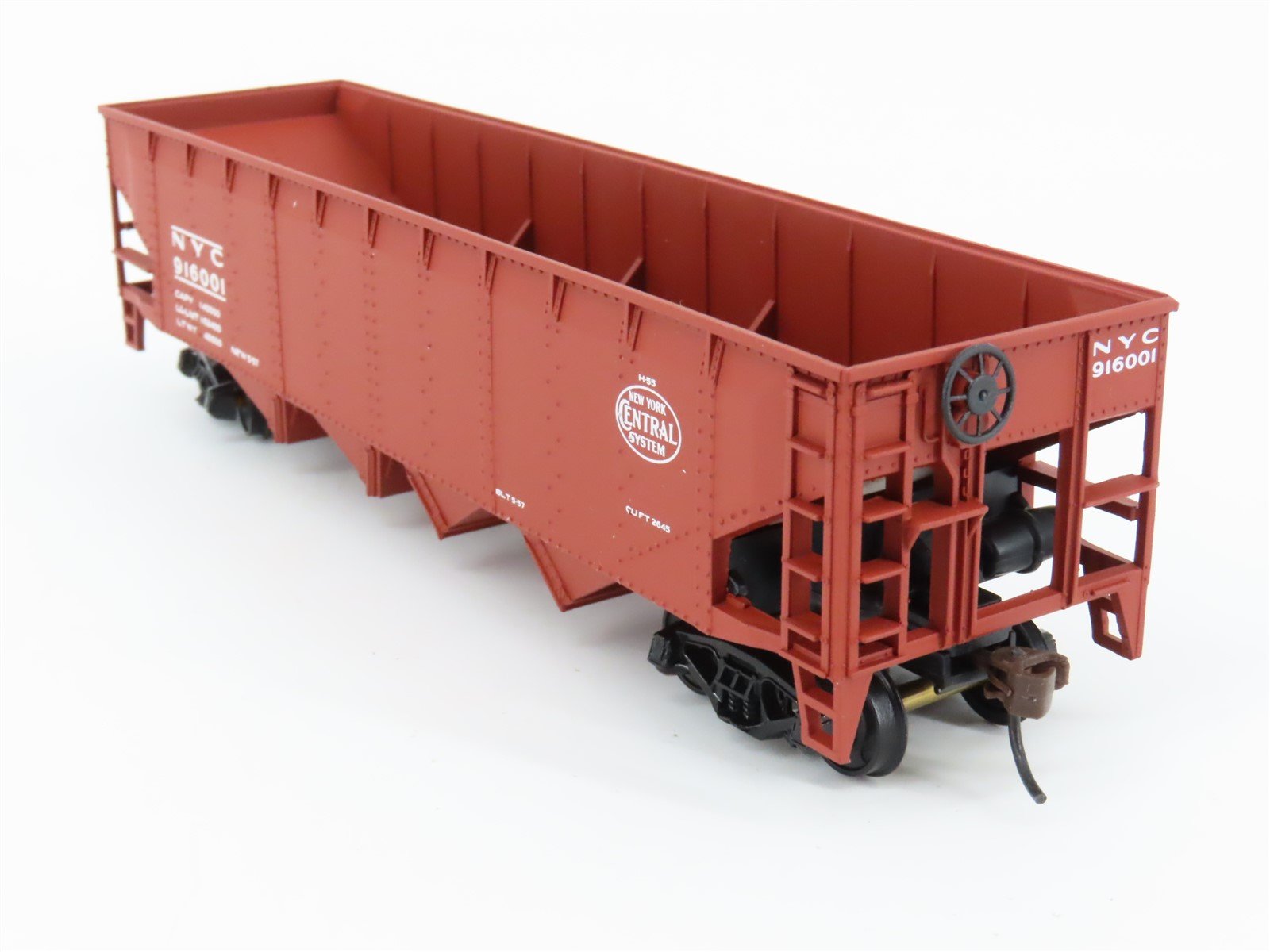 HO Walthers Trainline #931-654 NYC New York Central 4-Bay Open Hopper #916001