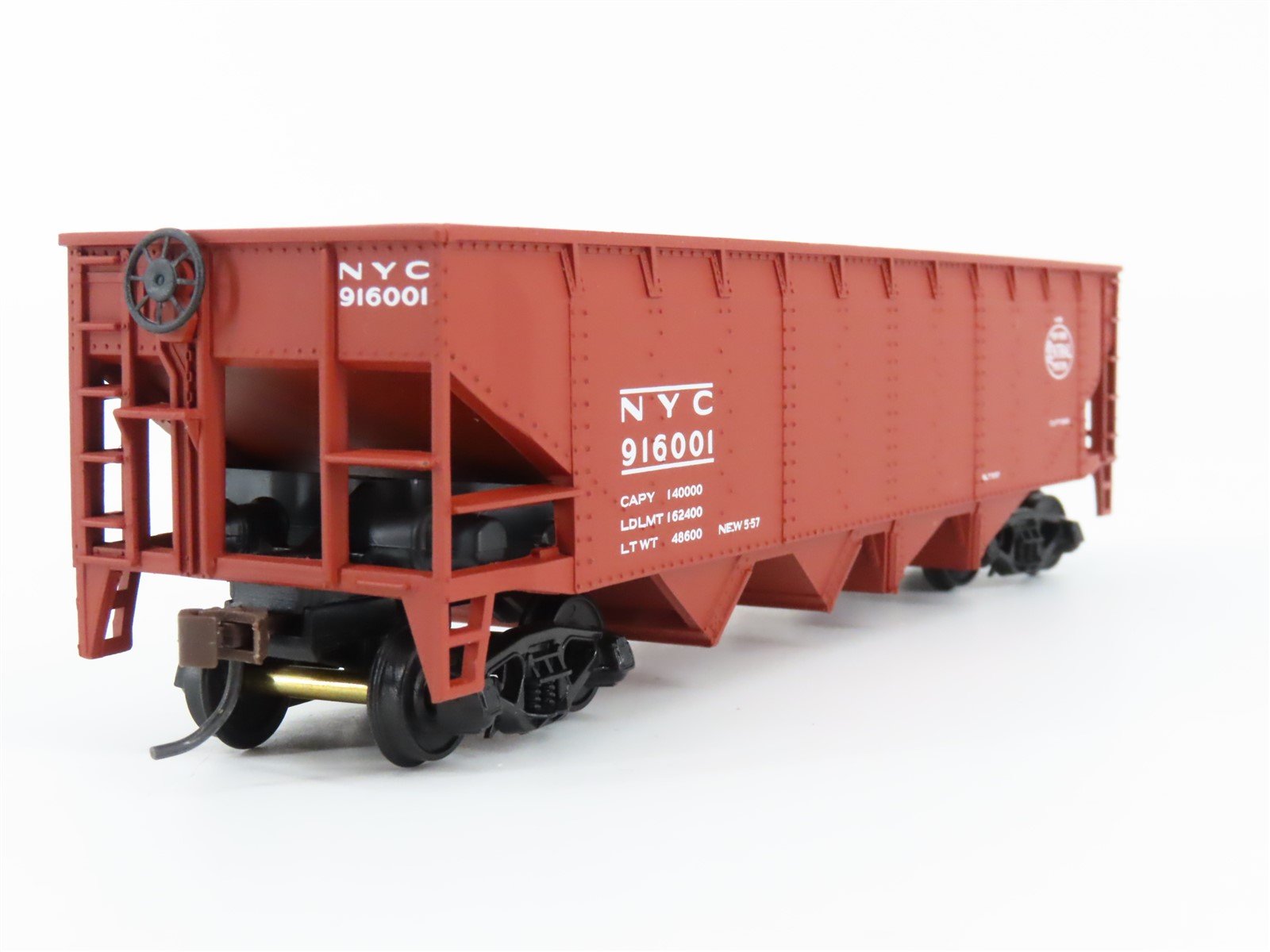 HO Walthers Trainline #931-654 NYC New York Central 4-Bay Open Hopper #916001