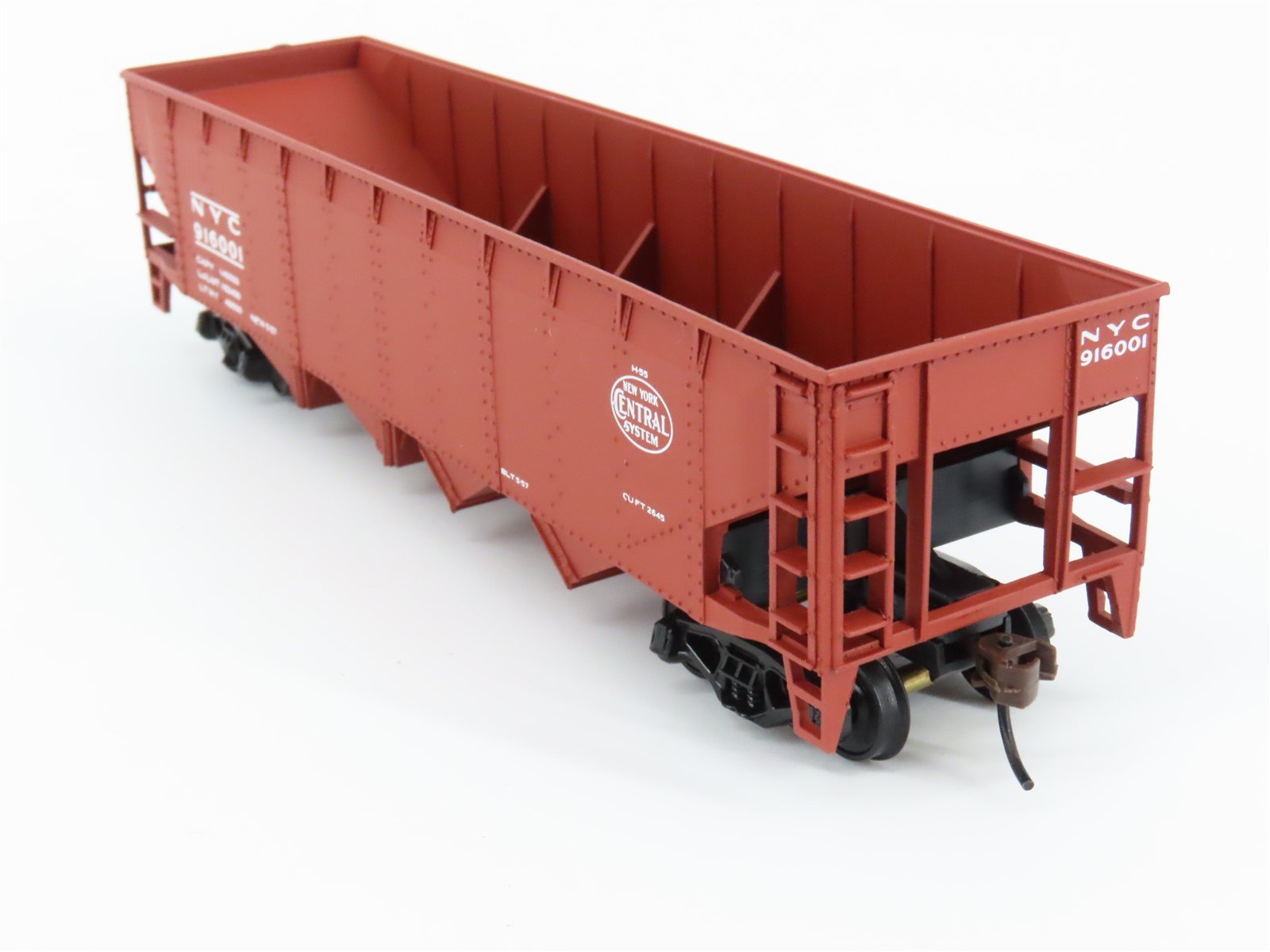 HO Walthers Trainline #931-654 NYC New York Central 4-Bay Open Hopper #916001