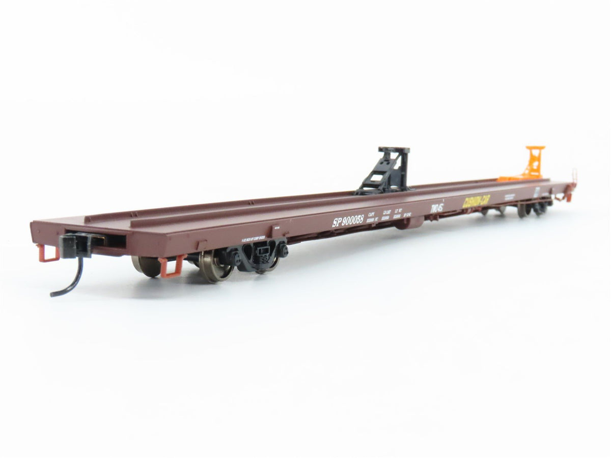 HO Walthers Gold Line #932-40306 SP Southern Pacific 89&#39; Flush Deck Flat Car