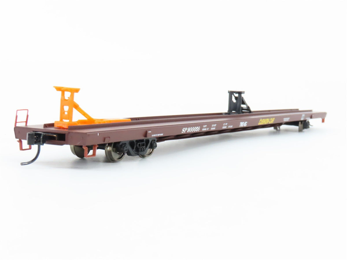 HO Walthers Gold Line #932-40306 SP Southern Pacific 89&#39; Flush Deck Flat Car