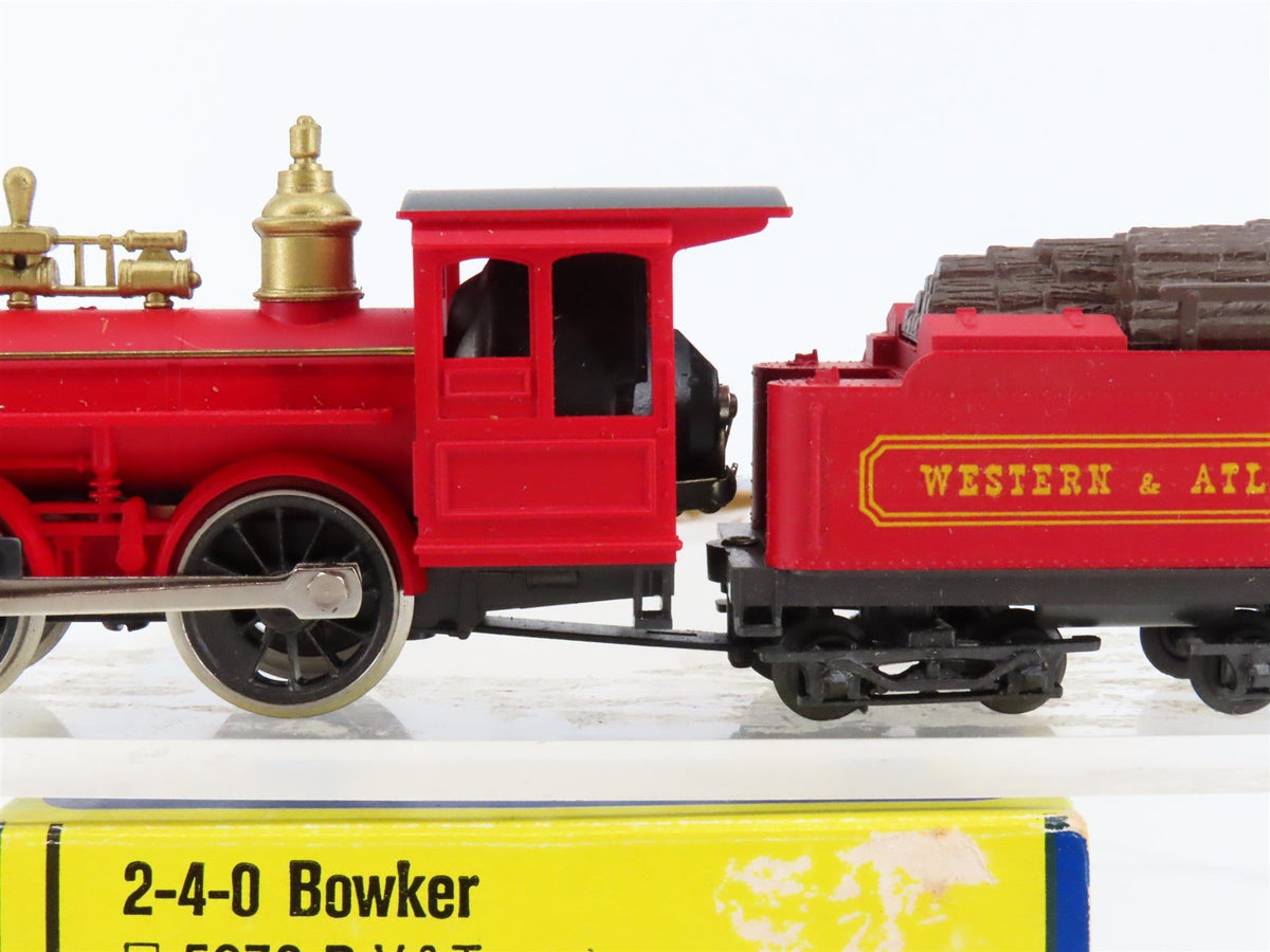 HO Scale AHM/Rivarossi 5072-D W&amp;A Western &amp; Atlantic 2-4-0 Bowker Steam