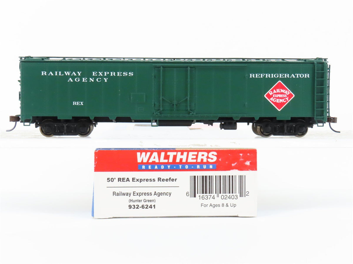 HO Scale Walthers #932-6241 REA Railway Express Agency 50&#39; Express Reefer