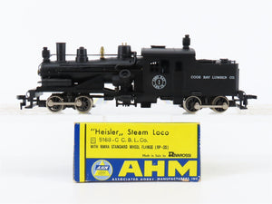 HO Scale AHM/Rivarossi 5168-C Coos Bay Lumber Co. 2-Truck Heisler Steam #1