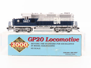 HO Scale Proto 2000 8009 EMD Demonstrator GP20 Diesel Locomotive #5627 Bad Gears