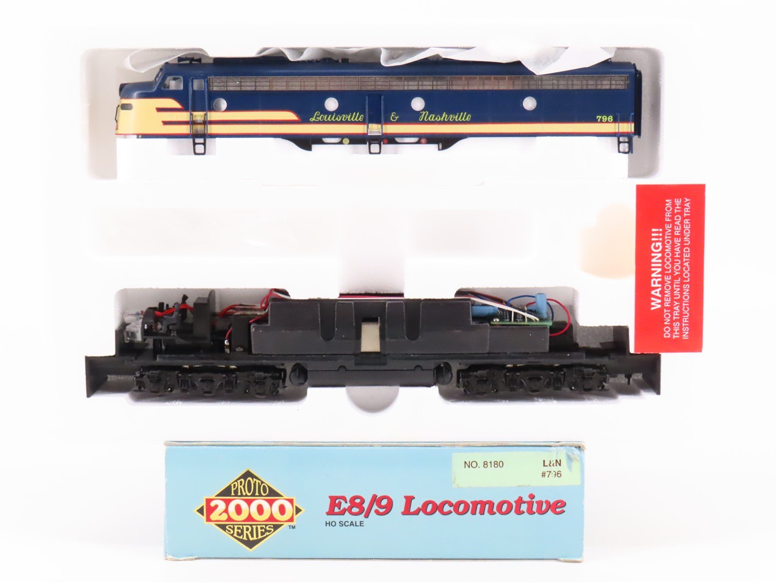 HO Scale Proto 2000 8180 L&N Louisville & Nashville E8/9A Diesel Locomotive #796