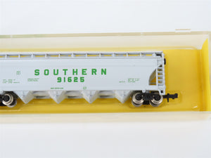 N Scale Atlas 3707 SOU Southern Railway 4-Bay Centerflow Covered Hopper #91625