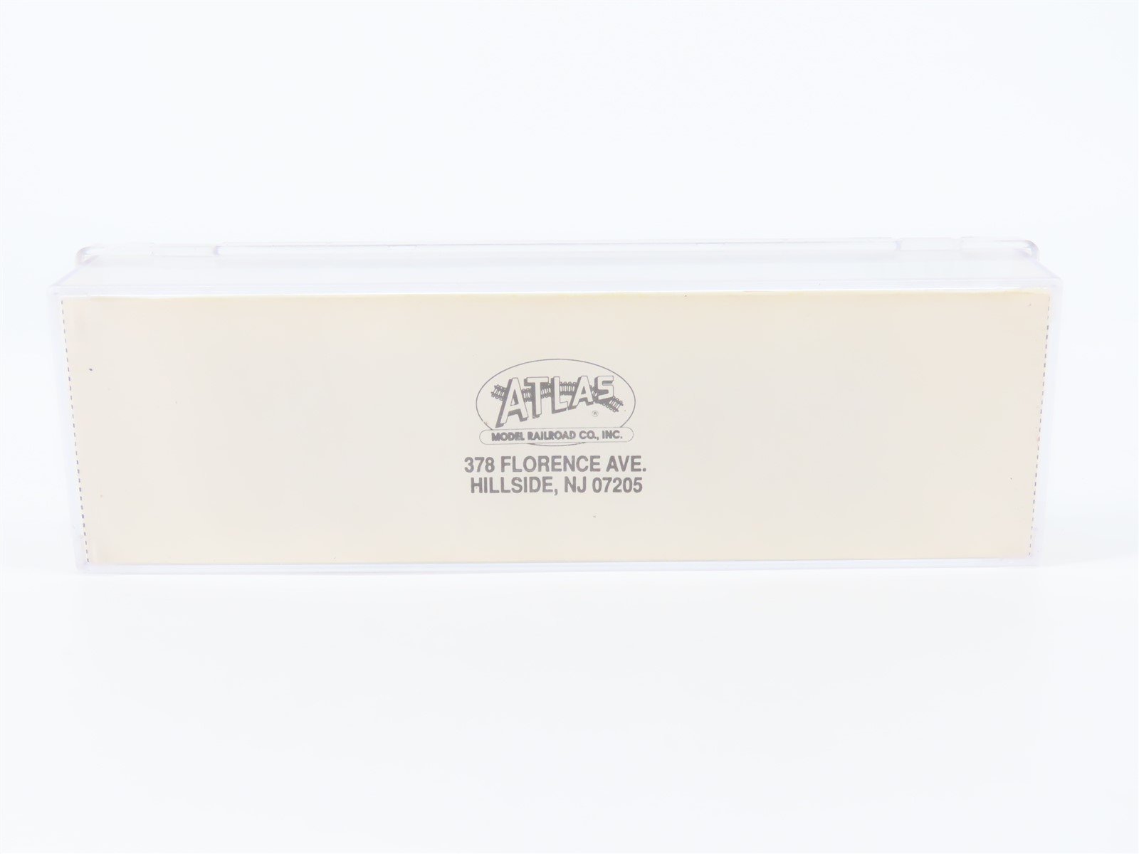 N Scale Atlas 3718 ATSF Santa Fe 4-Bay Centerflow Covered Hopper #307153