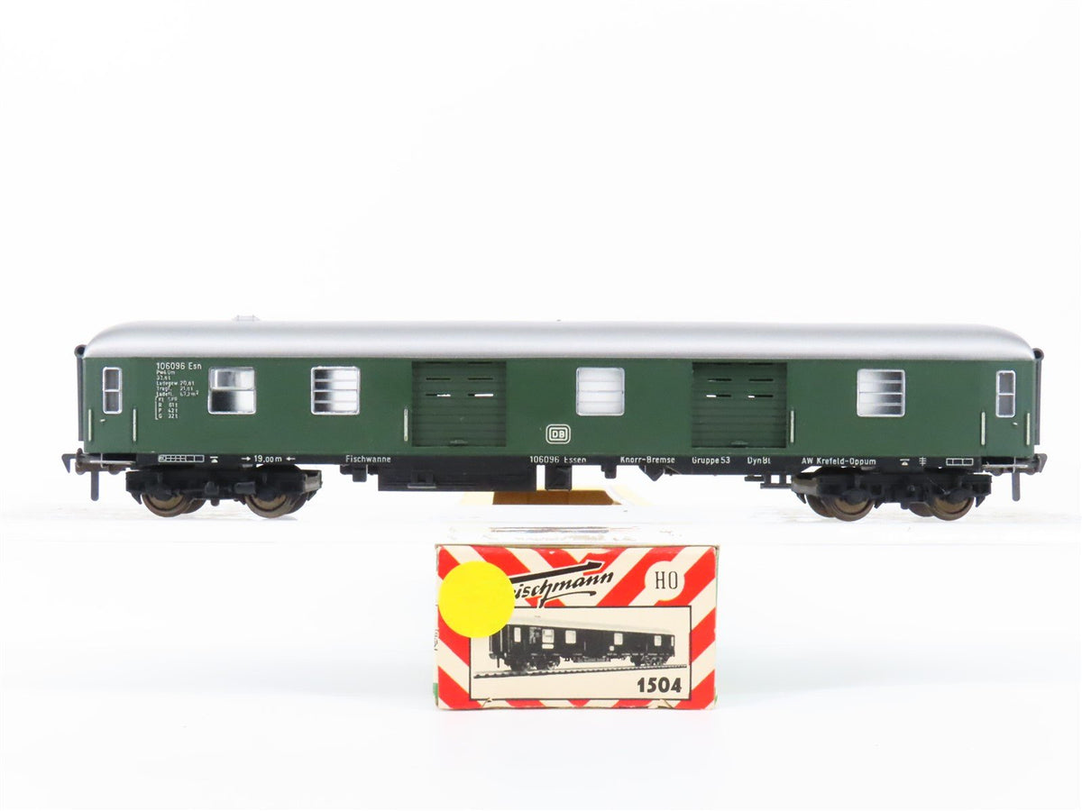 HO Scale Fleischmann 1504 DB Deutsche Bahn German Baggage Passenger Car #106096