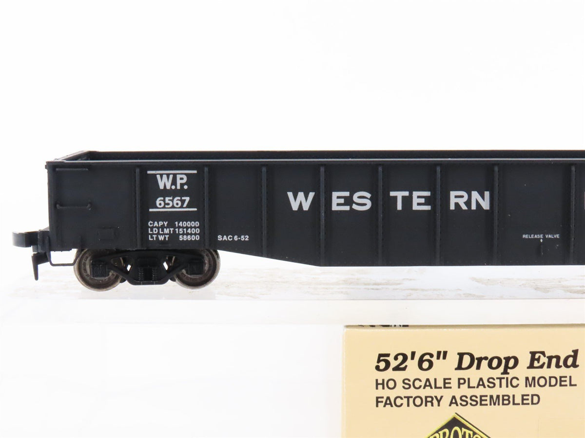 HO Scale Proto 2000 WP Western Pacific 52&#39; 6&#39;&#39; Mill Gondola Car #6567