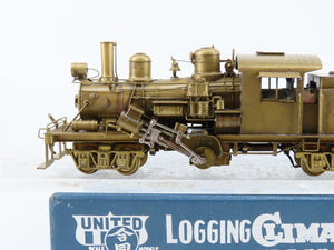 HO Scale PFM/United/Atlas BRASS Undecorated Logging Climax Class C Steam