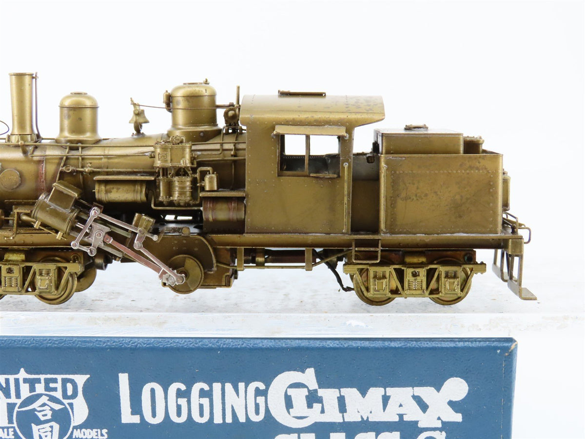 HO Scale PFM/United/Atlas BRASS Undecorated Logging Climax Class C Steam