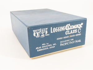 HO Scale PFM/United/Atlas BRASS Undecorated Logging Climax Class C Steam