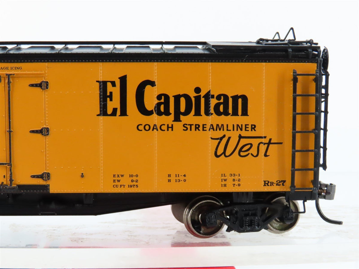 HO Scale InterMountain 46112-26 SFRD Santa Fe Railroad El Capitan Reefer #34814