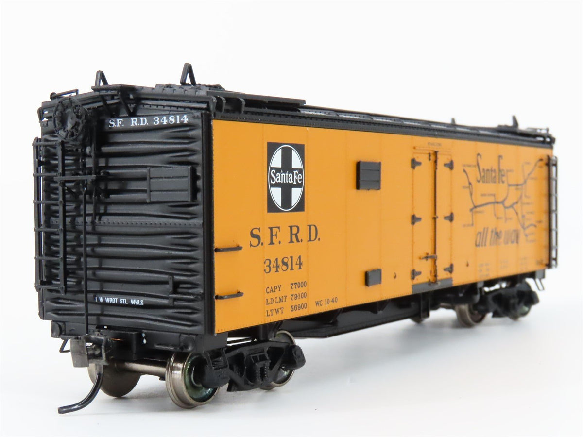 HO Scale InterMountain 46112-26 SFRD Santa Fe Railroad El Capitan Reefer #34814