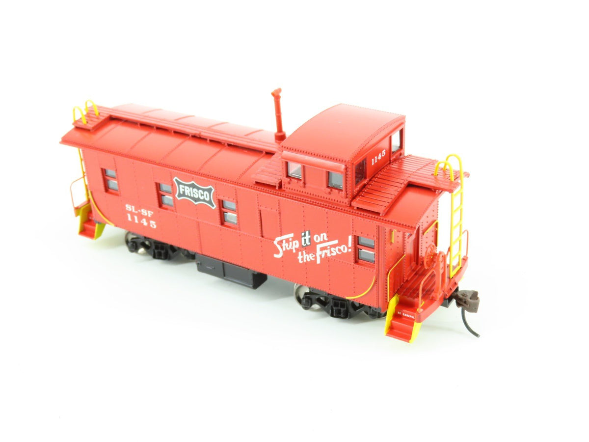 HO Scale Athearn 74173 SL-SF Frisco Railroad Cupola Caboose #1145